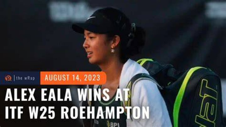 Alex Eala rules W25 Roehampton for fourth ITF title GMA News Online