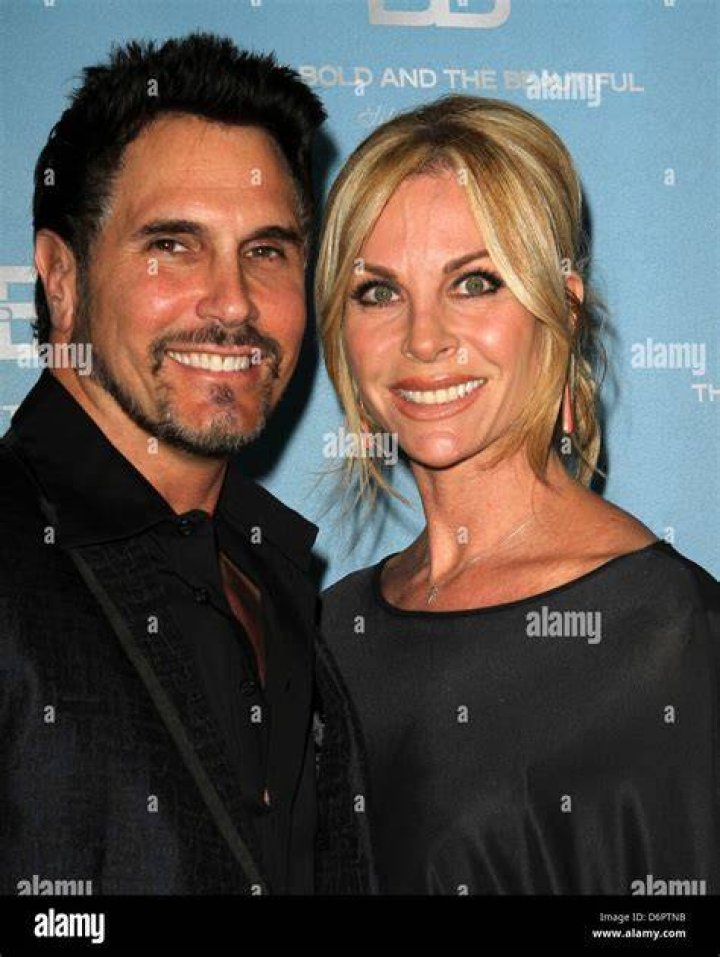 Don Diamont and his wife Cindy Ambuehl attend a party to celebrate 25