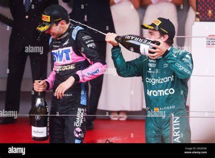 Fernando Alonso, Esteban Ocon, Alpine, Silverstone, 2021 · RaceFans