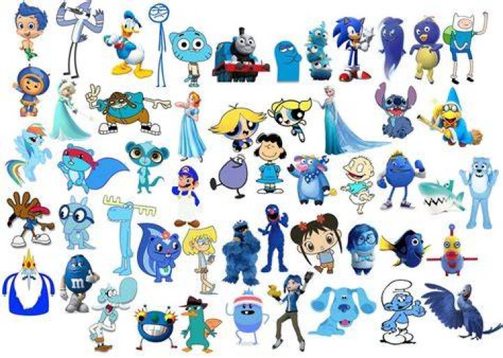Pin by maga suevo on Dibujos Blue cartoon character, Cartoon