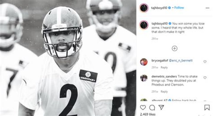 Tajh Boyd Biography, Net Worth, Family, Quick Facts You Need to Know