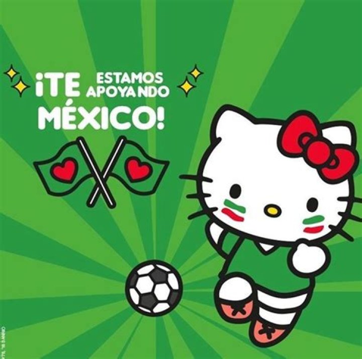 Vamos M&eacute;xico !!!!! hellokittymexico fifa18 worldcup2018 worldcup 