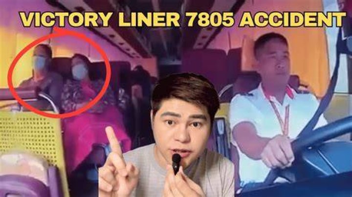 VICTORY LINER 7805 ACCIDENT YouTube
